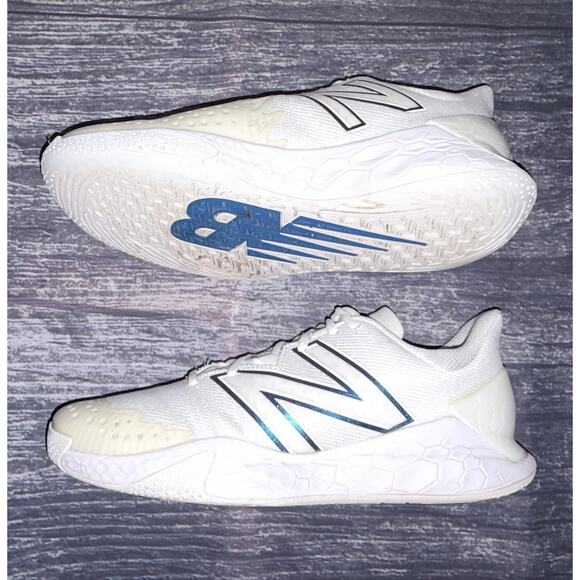 New Balance Mens Size 10.5 Fresh Foam Lav V2 White Laser Blue Sneakers MCHLAVL2 main image 8